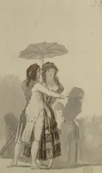 Couple with a Parasol